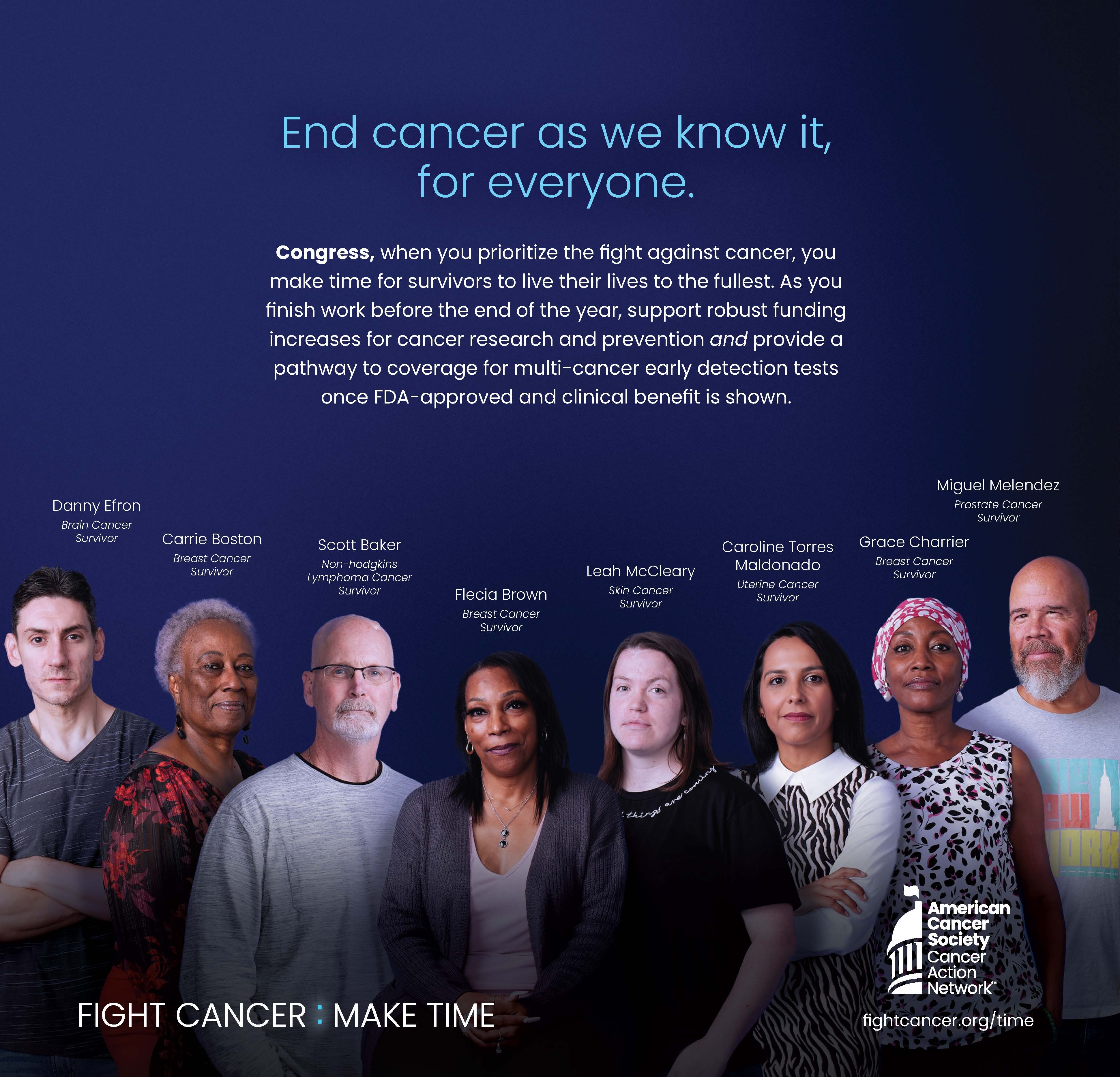 fight cancer make time ad