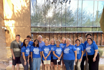 Volunteers gather at Arizona Lights of Hope 