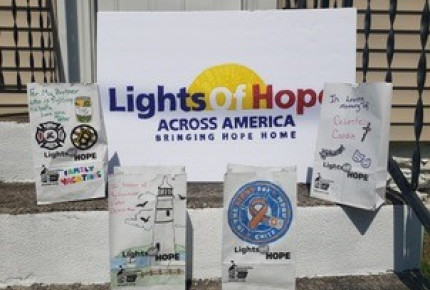 lights of hope display