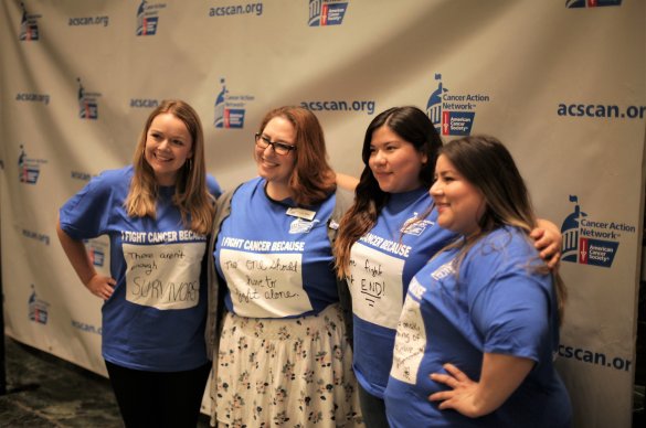ACS CAN New York advocates at the 2018 Day at the Capitol