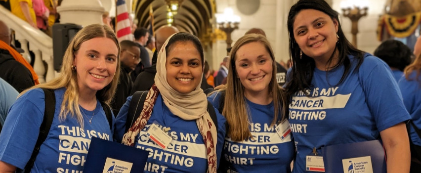 Volunteers at the Capitol